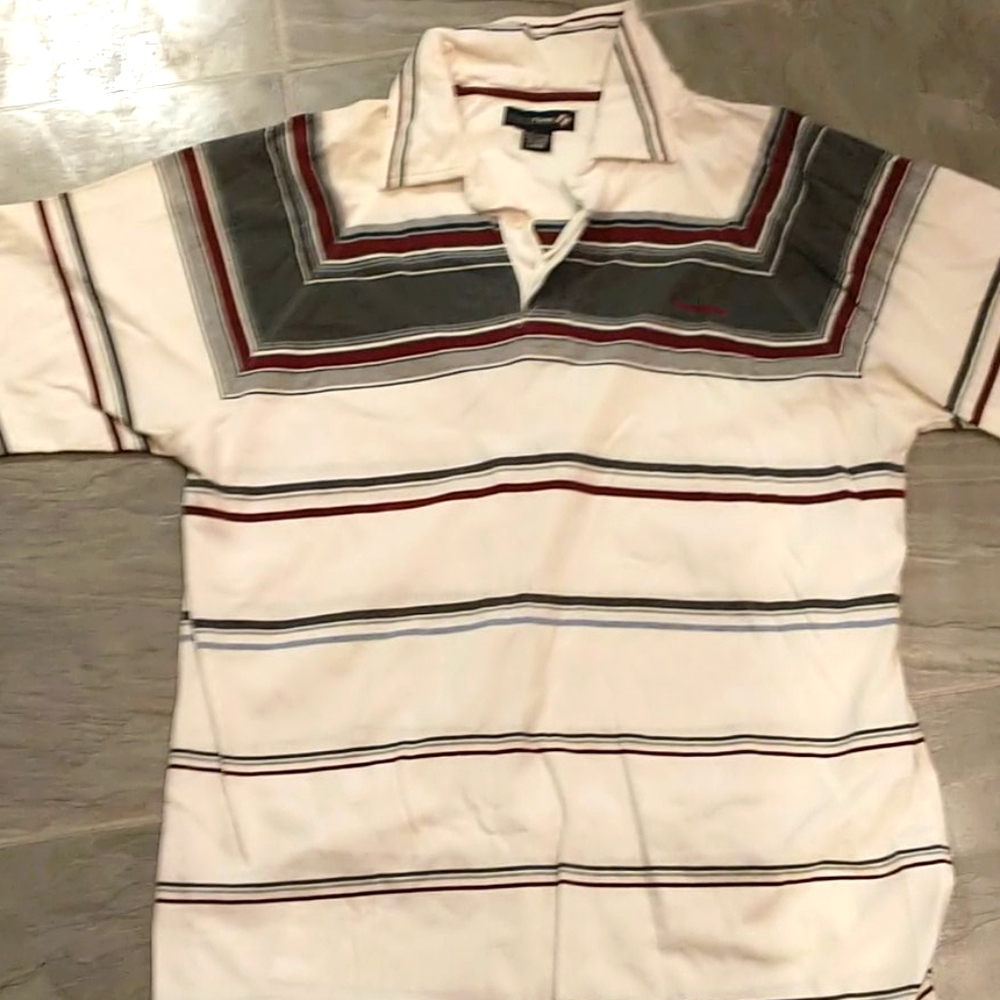 Men's oversized Transnine polo, size L